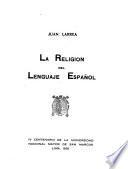 La religión del lenguaje español