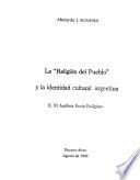 La religión del pueblo y la identidad cultural argentina: El análisis socio-religioso
