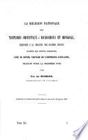 La religion nationale des Tartares orientaux