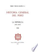 La República, 1833-1843