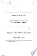 La republica de Nicaragua y Brown brothers y company y J.W. Seligman & company