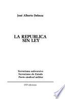 La república sin ley