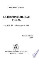 La responsabilidad fiscal