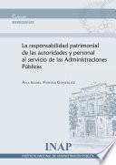 La responsabilidad patrimonial de las autoridades y personal al servicio de las Administraciones Públicas