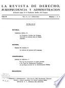 La revista de derecho, jurisprudencia y administración