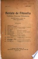 La Revista de filosofía, cultura, ciencias, educación