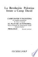 La Revolución Palestina frente a Camp David