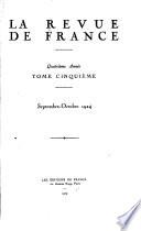 La revue de France