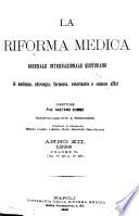 La Riforma medica