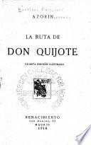La ruta de Don Quijote