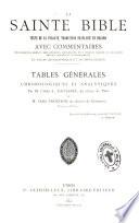 La Sainte Bible