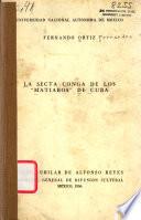 La secta conga de los matiabos de Cuba