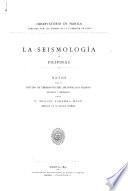 La seismología en Filipinas