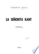 La señorita Kant