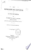 La separación de Guipúzcoa y la paz de Basilea