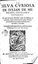 La Silua curiosa de Iulian de Medrano