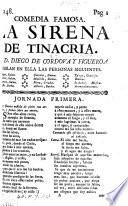 La Sirena de Trinacria, comedia