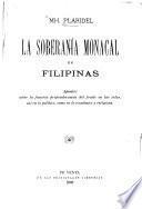 La soberanía monacal en Filipinas