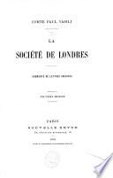 La sociéte de Londres