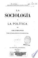 La sociología y la política