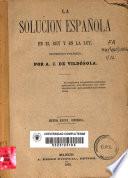 La solución española en el rey y en la ley