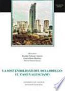 La sostenibilidad del desarrollo: el caso valenciano
