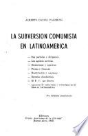La subversión comunista en Latinoamérica