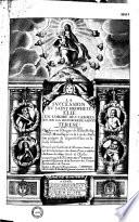 La succession du Saint prophète Elie en l'Ordre des Carmes et en la réforme de Sainte Thérèse : selon l'ordre chronologique... Composée par le R. P. Lovis de Ste Terese,...