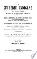 La Sucrerie indigène et coloniale