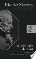 La téléologie de Kant