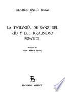 La teología de Sanz del Río y del krausismo español