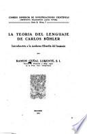 La teoría del lenguaje de Carlos Bühler