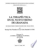 La terapéutica en el Nuevo Reino de Granada