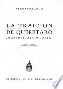 La traicion de Querétaro