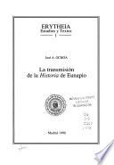 La transmisión de la Historia de Eunapio