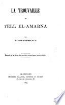 La trouvaille de Tell el-Amarna