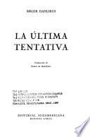 La última tentativa