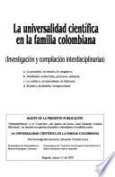 La universalidad científica en la familia colombiana