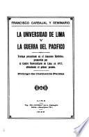 La Universidad de Lima y la Guerra del Pacífico