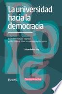 La universidad hacia la democracia