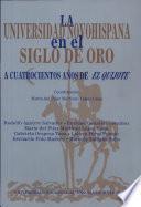 La universidad novohispana en el Siglo de Oro
