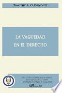 La vaguedad en el derecho