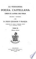 La verdadera poesía castellana