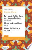 La vida de Rubén Darío escrita por él mismo (1915 [1912])