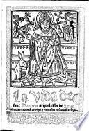 La vida de Sant Honorat Arquebisbe de Arles