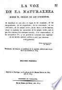 La Voz de la Naturaleza sobre el origen de los Gobiernos