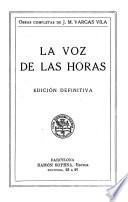 La voz de las horas
