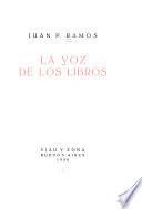 La voz de los libros