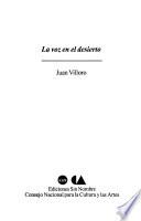 La voz en el desierto
