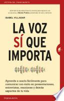 La voz sí que importa